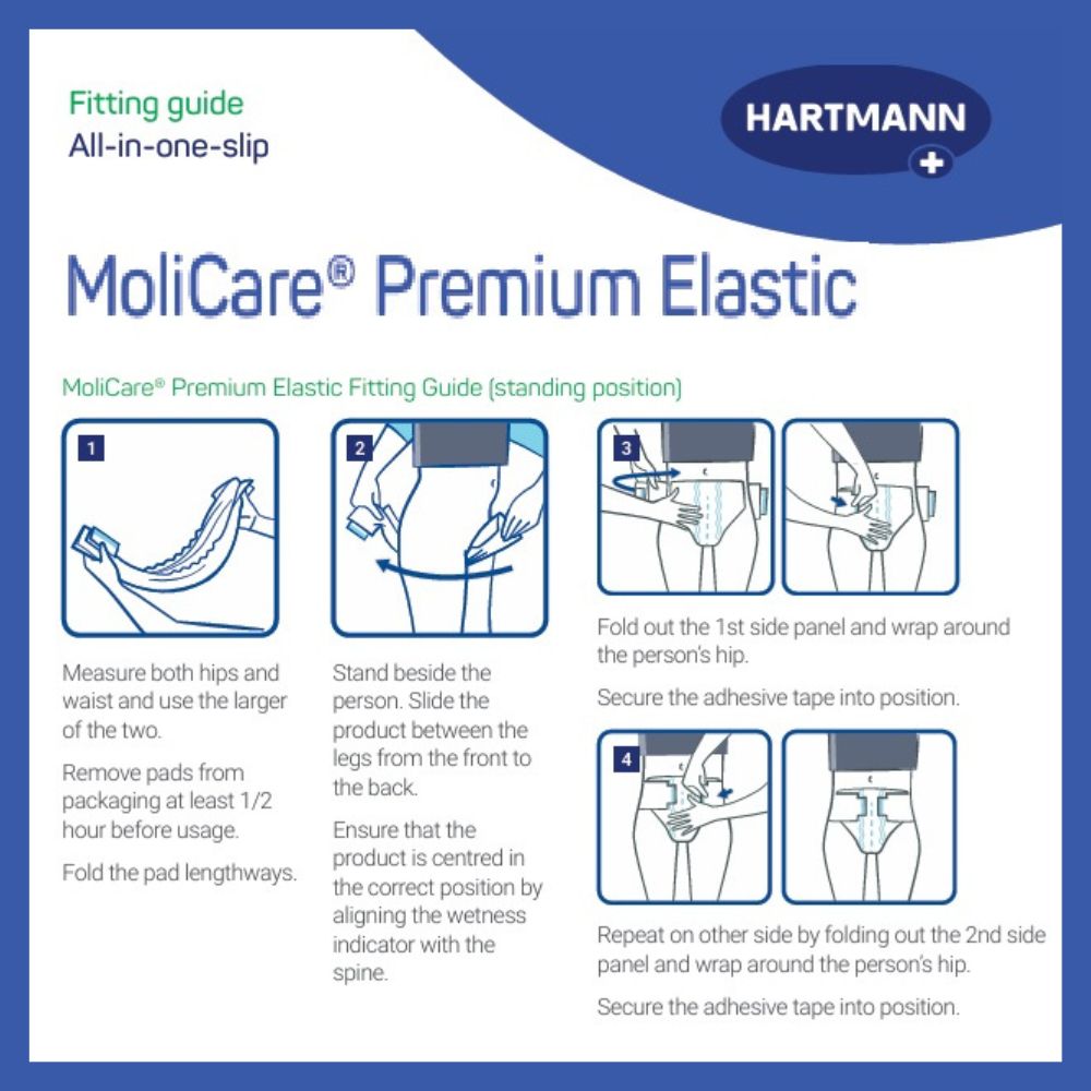 molicare all in one fitting guide