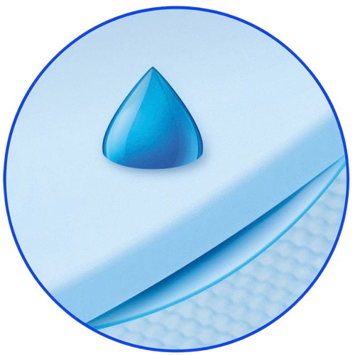 Molicare SAP locking fluid in